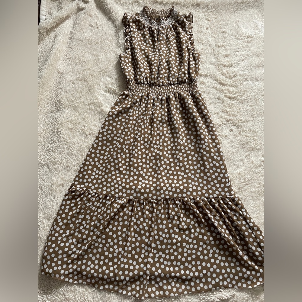 J crew polka dot dress